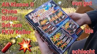 🧨💥China B&ouml;ller Set Hoch Explosiv von FKW Keller🧨💥