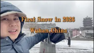 What Happens When It Snows in China | A Day in Wuhan #chineselife #chinesecity #chinesefood