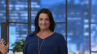 Du Jour Solid or Printed Split Sleeve Woven Top on QVC
