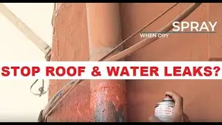 How to stop roof & water Leaks ? Anchor Seal Water Stop Sealant