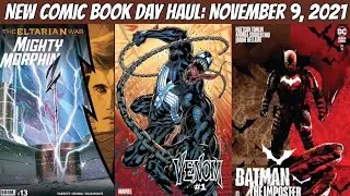 New Comic Book Day haul November 10, 2021