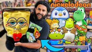 I Found The RAREST Nickelodeon Toys At This GIANT Thrift Store!!