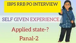 IBPS RRB PO INTERVIEW experience 🙂 ||#ibps #ibpsrrbpo #interview 