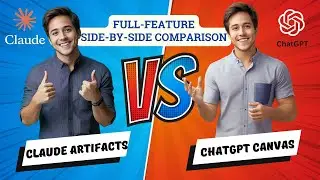 AI Content Creation Showdown: Claude Artifacts vs ChatGPT Canvas