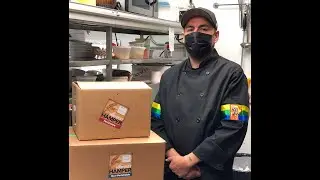 Feast Caf&eacute; x Harvest Manitoba food basket challenge with Chef Steven Spence