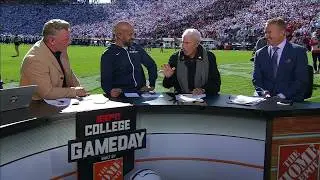 Lee Corso's headgear pick for Ohio State vs. Penn State with Keegan-Michael Key | College GameDay