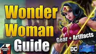 Wonder Woman Full Guide | Best Gear, Team Builds & Endgame Tips | DC Worlds Collide