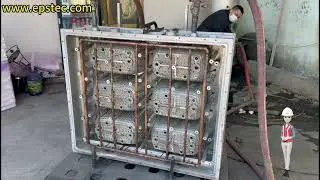 Испытание формы для изоляционного слоя EPS под давлением воды