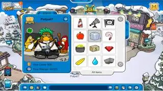 Club Penguin Free Account Rare Blue Lei #10