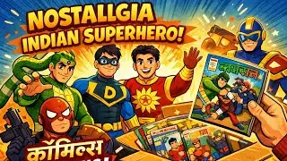 Unboxing comics, Tulsi Comics Hindi Comics Indian Superhero Story nostalgia bachpan ki yaad yaadein