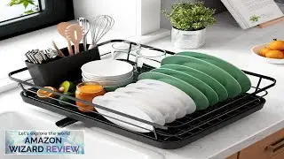 Kitsure Dish Drying Rack- Space-Saving Dish Rack Dish Racks for Kitchen Counter Review