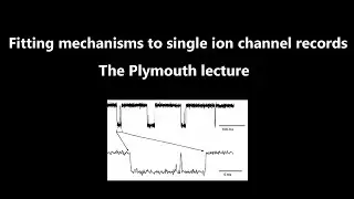 Fitting mechanisms to single ion channel records. The Plymouth lecture.-long version