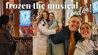 FROZEN THE MUSICAL, FORBIDDEN PLANET & TOUR OF THE WEST END | Day In London Vlog