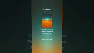 The Lyrics Machine ft. SUNO - The Desert
