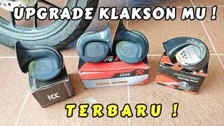 Tes Suara Bass Treble ! KLAKSON HORN KEONG Motor Mobil. Punya Peranan Vital Sekali ! 👍👍