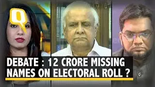 Debate : Issue of Missing Names From Voters' List | The Quint