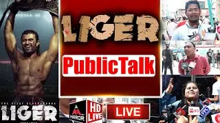LIVE🛑: Liger Movie Geniune Public Talk | Vijay Devarakonda | Puri Jagannadh | Ananya Pandey | M TV