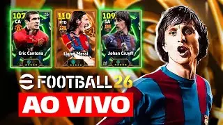 SUPER BOX TÁ CHEGANDO! Montagem de Fichas e Gameplay | eFootball 2026 AO VIVO 🔴