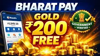 BHARAT  PAY GOLD 200₹ FREE LOOT WITH GOVERMENT VERIFYED