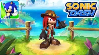SONIC DASH - TREASURE HUNTER KNUCKLES ANDROID GAMEPLAY