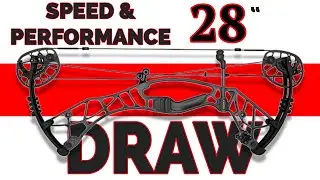 28 INCH DRAW LENGTH - HOYT AXIUS ALPHA - speed and performance test - | HAXEN HUNT |