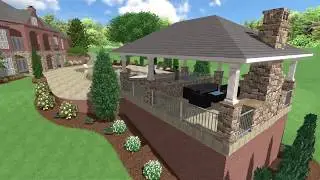 3D pool design Manor lake