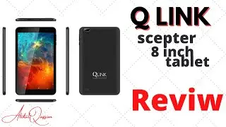 QLINK scepter 8 tablet REVIEW and SETUP