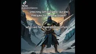 Unlocking Self-Discipline: Qur'anic Principles for Personal Growth #Islam #nnn