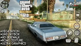 (Только 400 МБ) GTA SA Definitive Modpack Graphics для Android V13 | APK+DATA | Последняя версия 2023 года