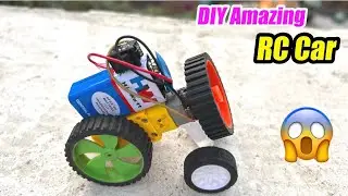 Make Amazing RC Car At Home |Simple Invention Using DC Motor |DC Motor Car