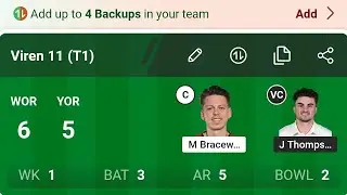 WOR vs YOR Dream11 Prediction 2023 | Fan2Play & Exchange 22 Picks Today | Rario Dream11 Free Entry