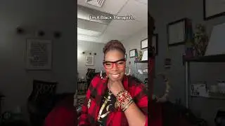 I&rsquo;m a Black Therapist 😄!! #humor #mentalhealth #funnytherapist