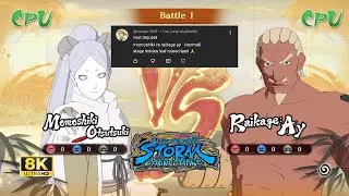 Momoshiki Otsutsuki vs Raikage Ay [Request Fight] | NARUTO X BORUTO Ultimate Ninja [8K 60FPS]