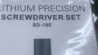Lithium Precision screwdriver set SD-18E  مفك البراغي ذو الدقة الليثيوم SD-18E