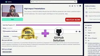 💯 High Impact Presentation &ndash; Assessment Solution (100% Score Guaranteed!)