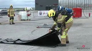 Lithium Battery Fire | Bridgehill Lithium Fire Blankets - Effective Fire, Smoke and Gas Containment