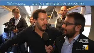 Sicilia il treno dell'altro Matteo