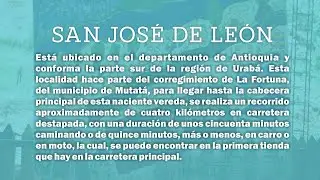 Así se sienten los habitantes de la comunidad de San José León en Urabá