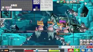 【 楓之谷 Artale 】鯊魚單練 Test 12（20min） - 槍手鯊魚單圖路線測試（火膠囊+乾表2853+祈禱）