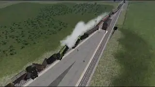 How to annihilate a V2 With An A3 (Train Simulator 2017)