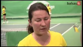 L. Stančiūtė: pagrindinis rinktinės uždavinys -- i&scaron;likti antroje grupėje
