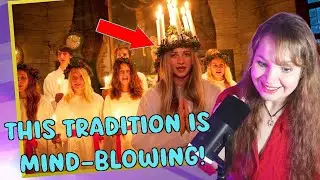 REACTION TO LUCIA - A SWEDISH TRADITION | SWEDEN REACTION