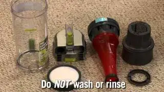 Hoover WindTunnel Air Bagless Upright Cyclonic Filter Assembly UH70400