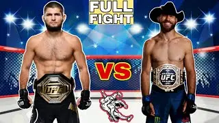 Khabib Nurmagomedov vs Donald Cerrone | The Eagle 🆚️ Cowboy Fight 