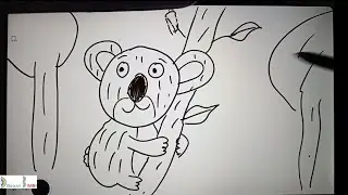 Disegnare un koala facile per bambini 