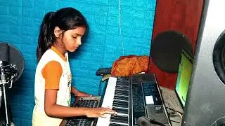 मिडी कीबोड Paley फूलों सा चेहरा तेरा छोटी बच्ची का लाइव वीडियो हरमुनिया सॉन्ग हरमुनिया रियाज