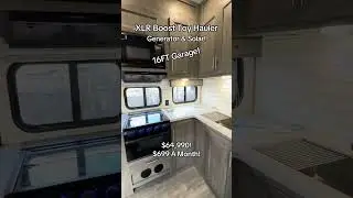 World&rsquo;s largest Toy Hauler garage ##xlr##toyhauler##dreamcamper##TonyTsDeals##TonyTApproved