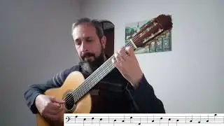 Partimento n.03 by Giovanni Furno I Bruno In&aacute;cio #partimento #classicalguitar #earlymusic