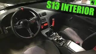 240SX S13 - Floor Repair Carpet Headliner Seats - How To