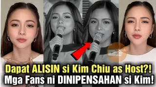 Kim Chiu DAPAT ALISIN diumano as Host ng PBB?! Mga Fans, TO THE RESCUE kay Kim!!